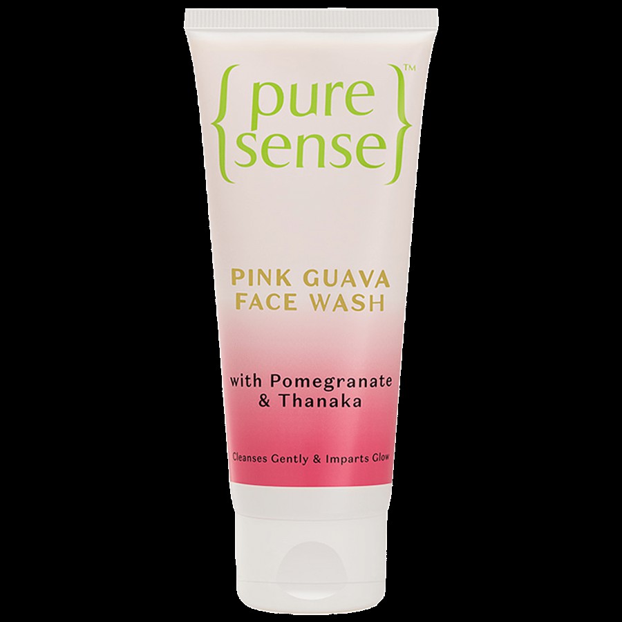 Pure Sense Pink Guava Face Wash - Pomegranate & Thanaka