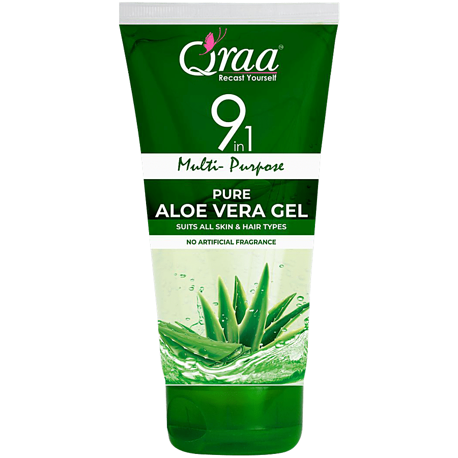 QRAA 9-In-1 Aloe Vera Gel