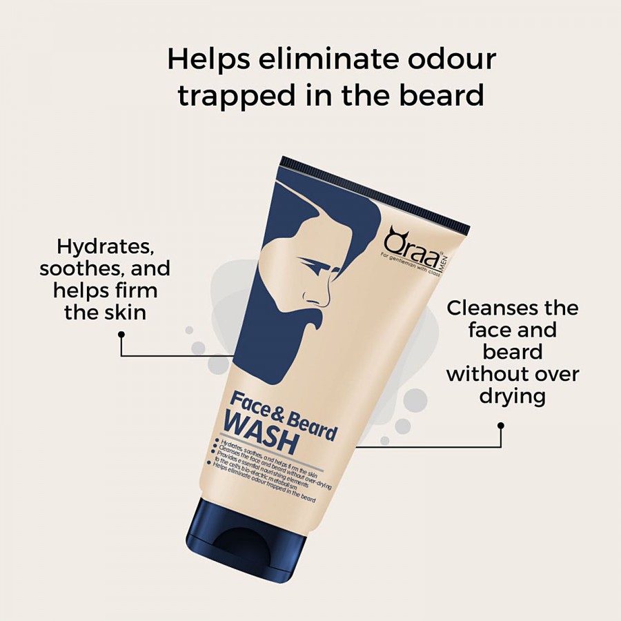 QRAA Face & Beard Wash