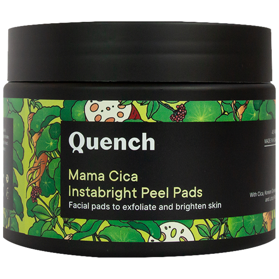 Quench Botanics Mama Cica Instabright Peel Pads - Fights Acne