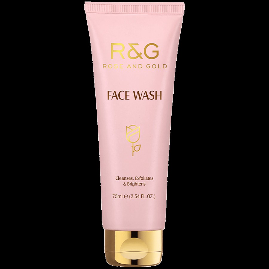 R&G Rose and Gold Face Wash - Cleanses