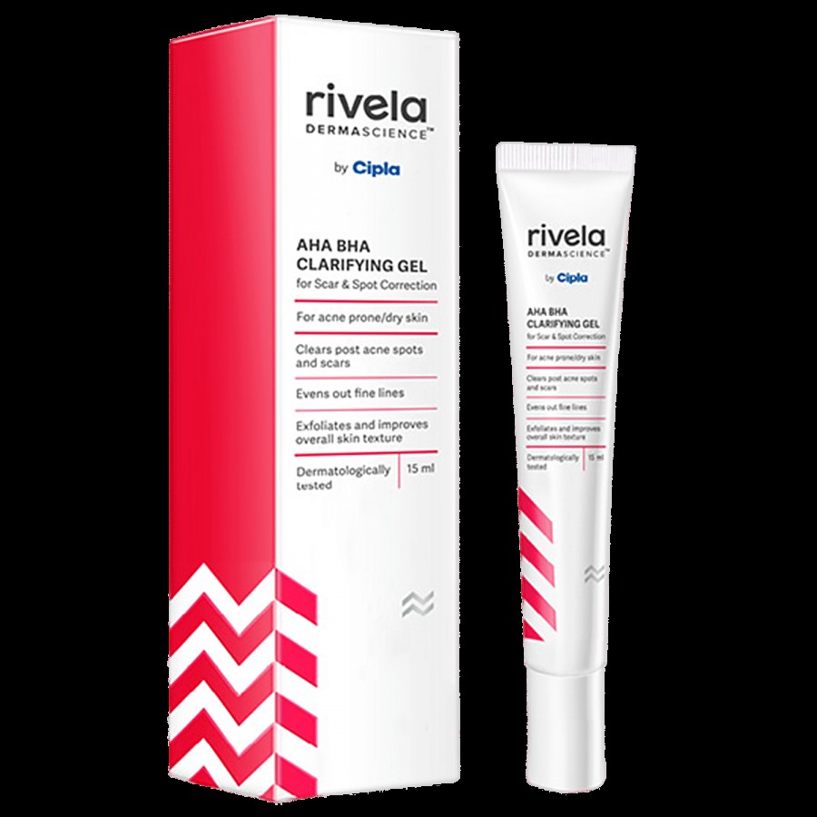 RIVELA DERMASCIENCE AHA BHA Clarifying Gel