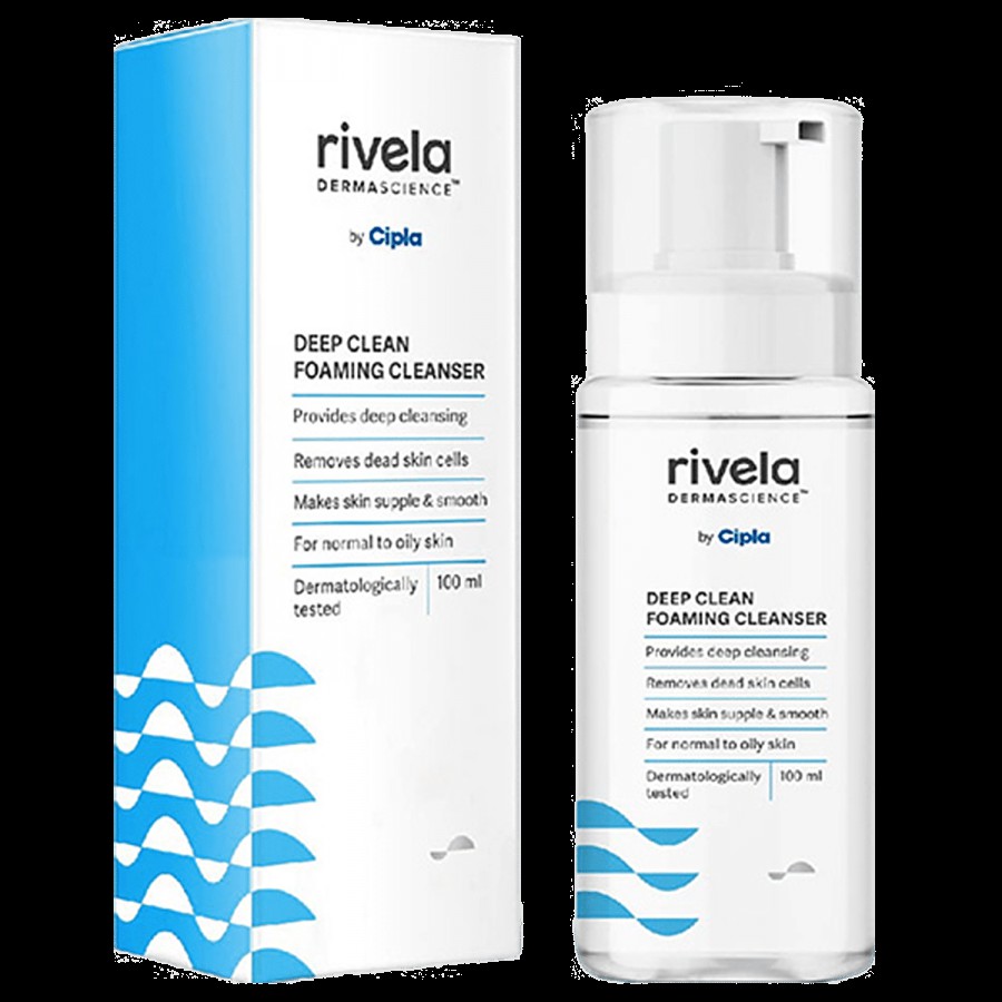 RIVELA DERMASCIENCE Deep Clean Foaming Cleanser