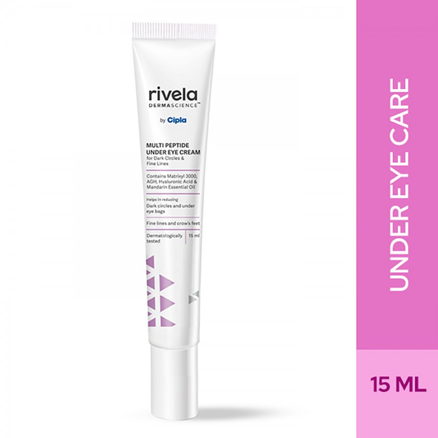 RIVELA DERMASCIENCE Multi-Peptide Under Eye Cream