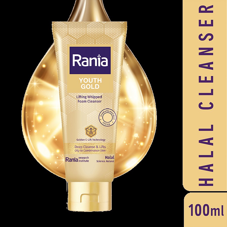 Rania Youth Gold - Lifting Whipped Foam Cleanser