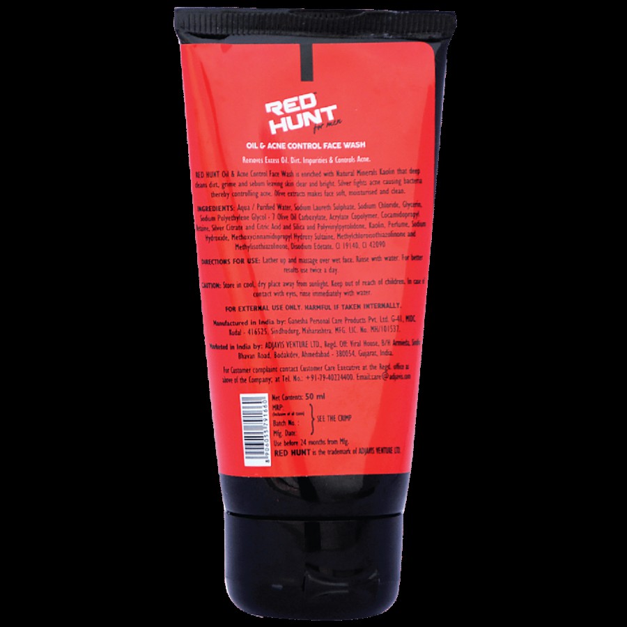 Red Hunt Acne & Oil Control Face Wash