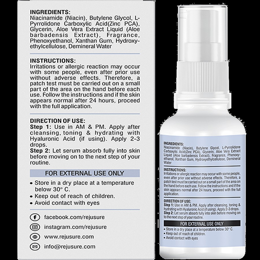 Rejusure Face Serum For Blemishes