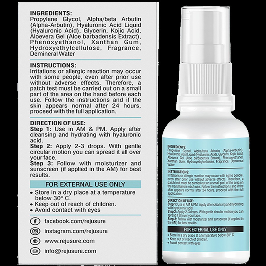 Rejusure Face Serum For Dark Spots