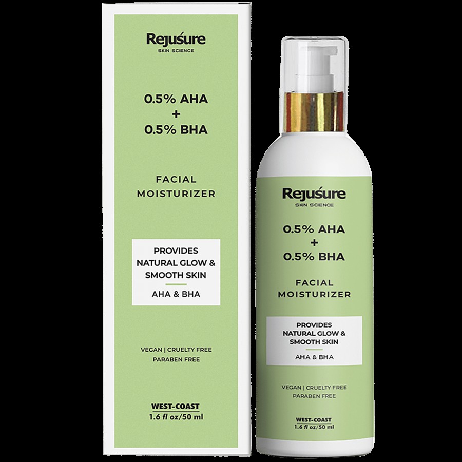 Rejusure Facial Moisturiser For Active Acne