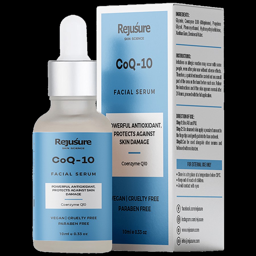 Rejusure Rejusure Coq -10 Face Serum - Powerful Antioxidant