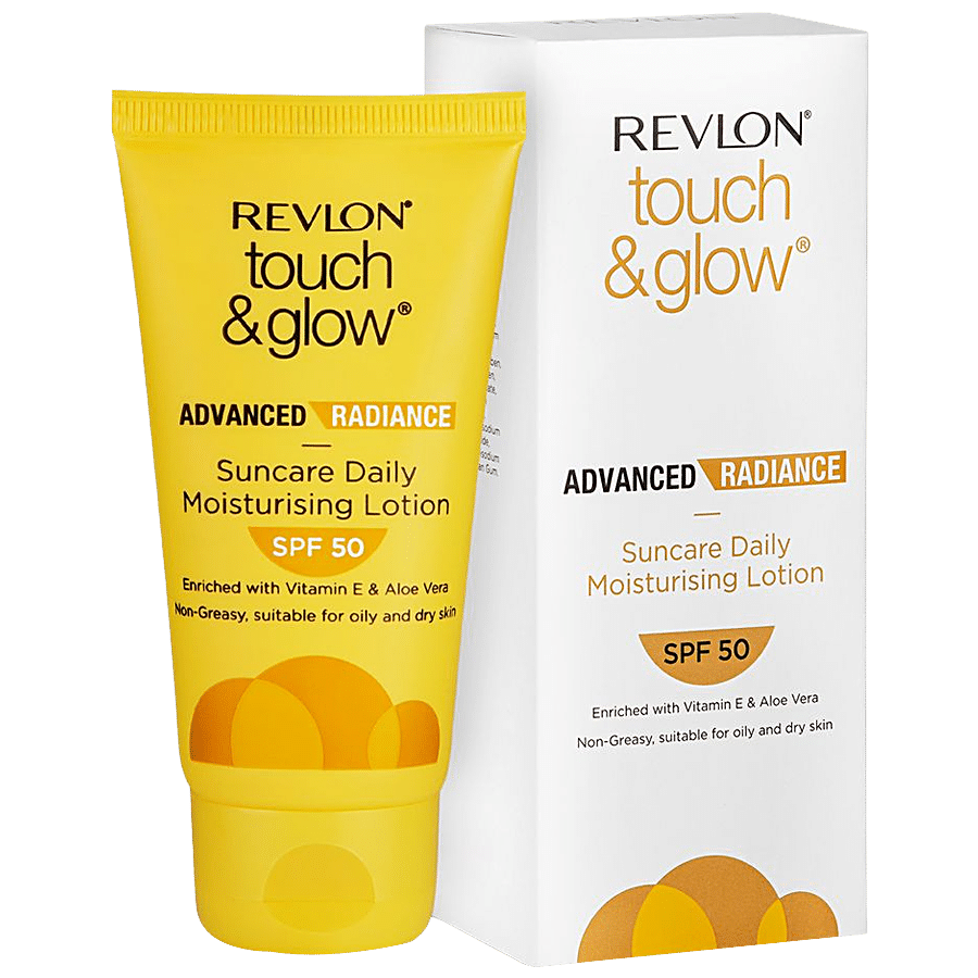 Revlon Touch & Glow - Advanced Radiance Suncare Daily Moisturizing Lotion