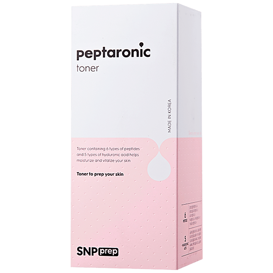 SNP PREP Peptaronic Toner - Moisturises & Vitalises Skin