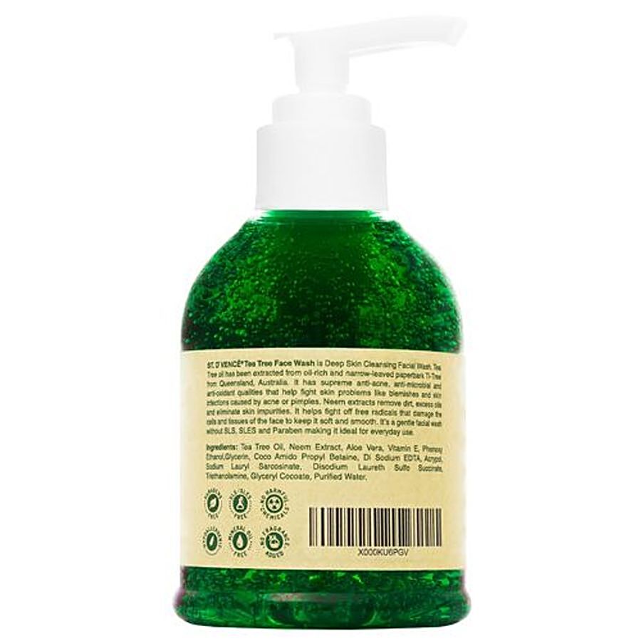 ST. D'VENCE Face Wash - Essential Tea Tree Oil