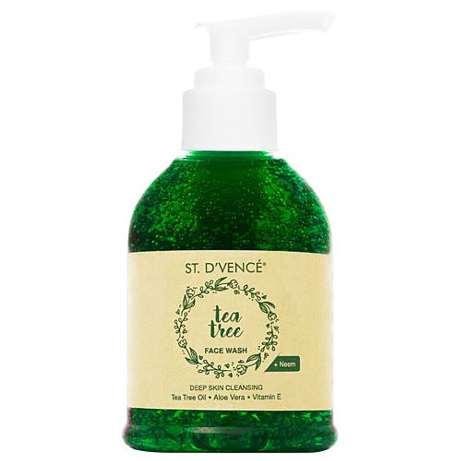 ST. D'VENCE Face Wash - Essential Tea Tree Oil