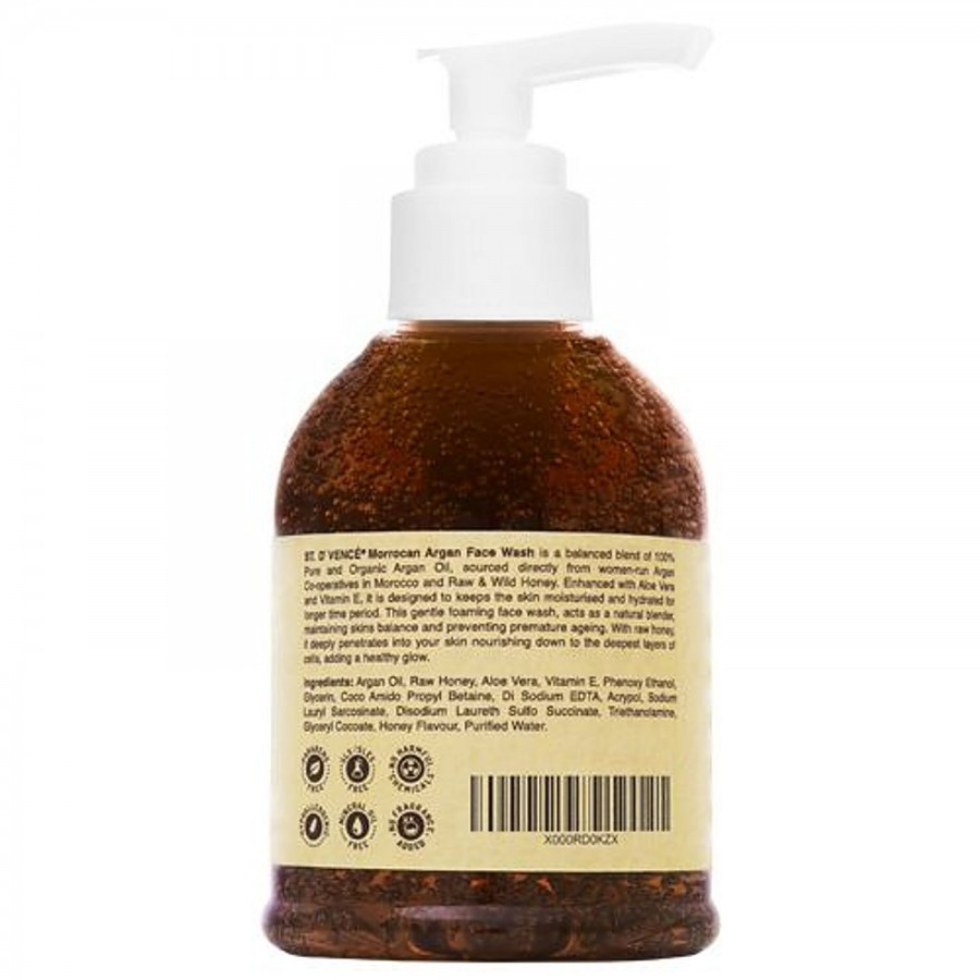 ST. Dvence Face Wash - Moroccan Argan Oil