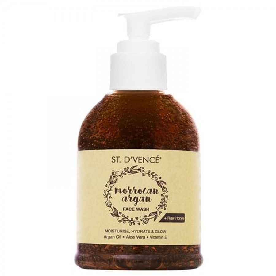 ST. Dvence Face Wash - Moroccan Argan Oil