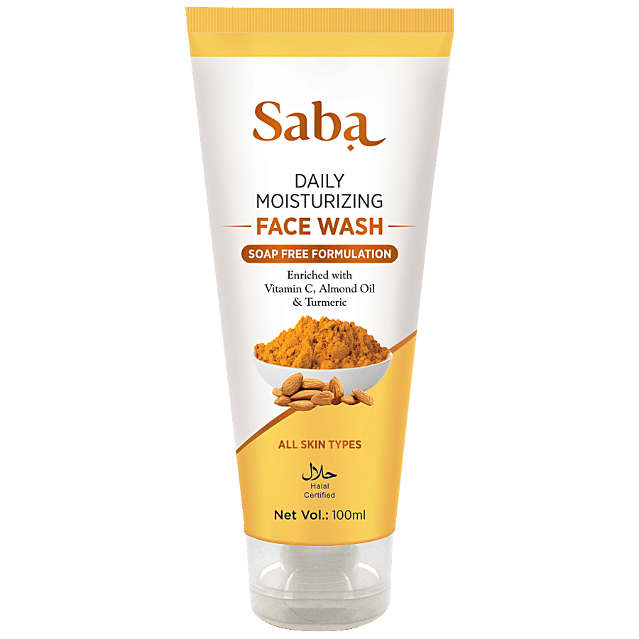 Saba Daily Moisturising Face Wash - With Vitamin C