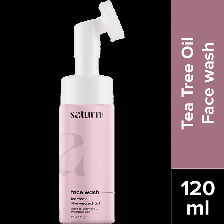 Saturn Foaming Face Wash With Tea Tree Oil