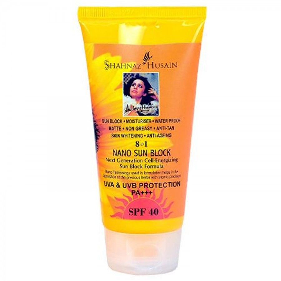 Shahnaz Husain Nano Sun Block Spf 40