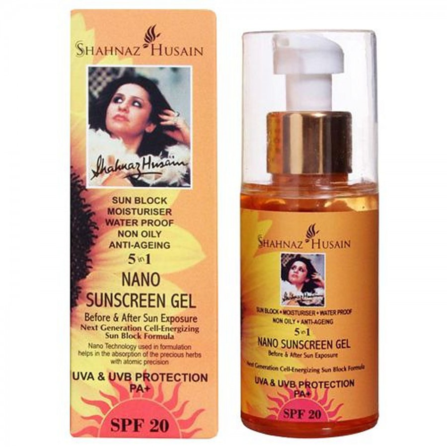 Shahnaz Husain Nano Sunscreen Gel Spf 20