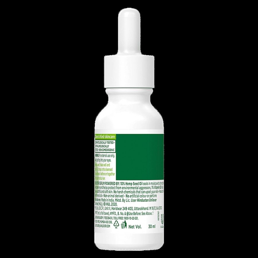 Simple 10% Hemp Seed Oil & B3 Booster Serum - Strengthens Skin Barriers