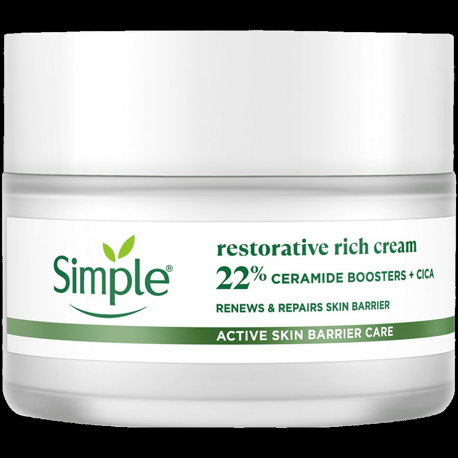 Simple Active Skin Barrier Care Restorative Rich Cream