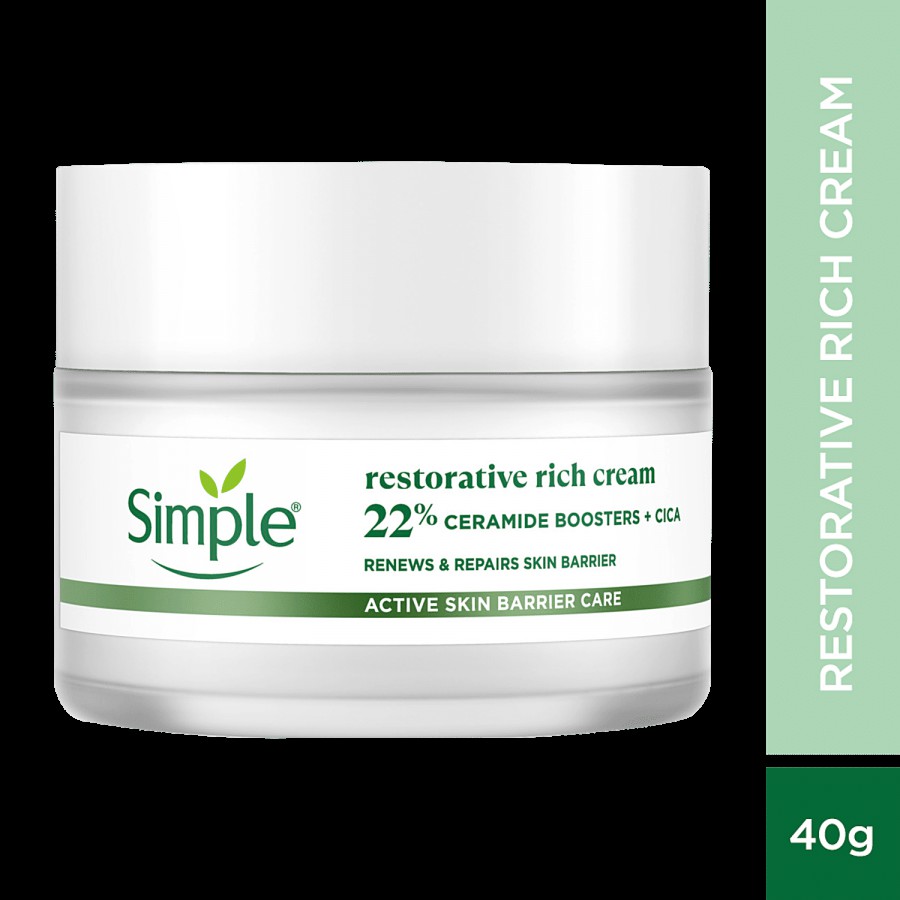 Simple Active Skin Barrier Care Restorative Rich Cream