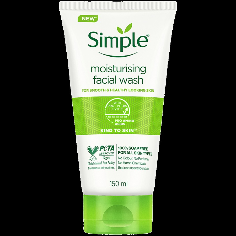 Simple Kind To Skin - Moisturising Facial Wash