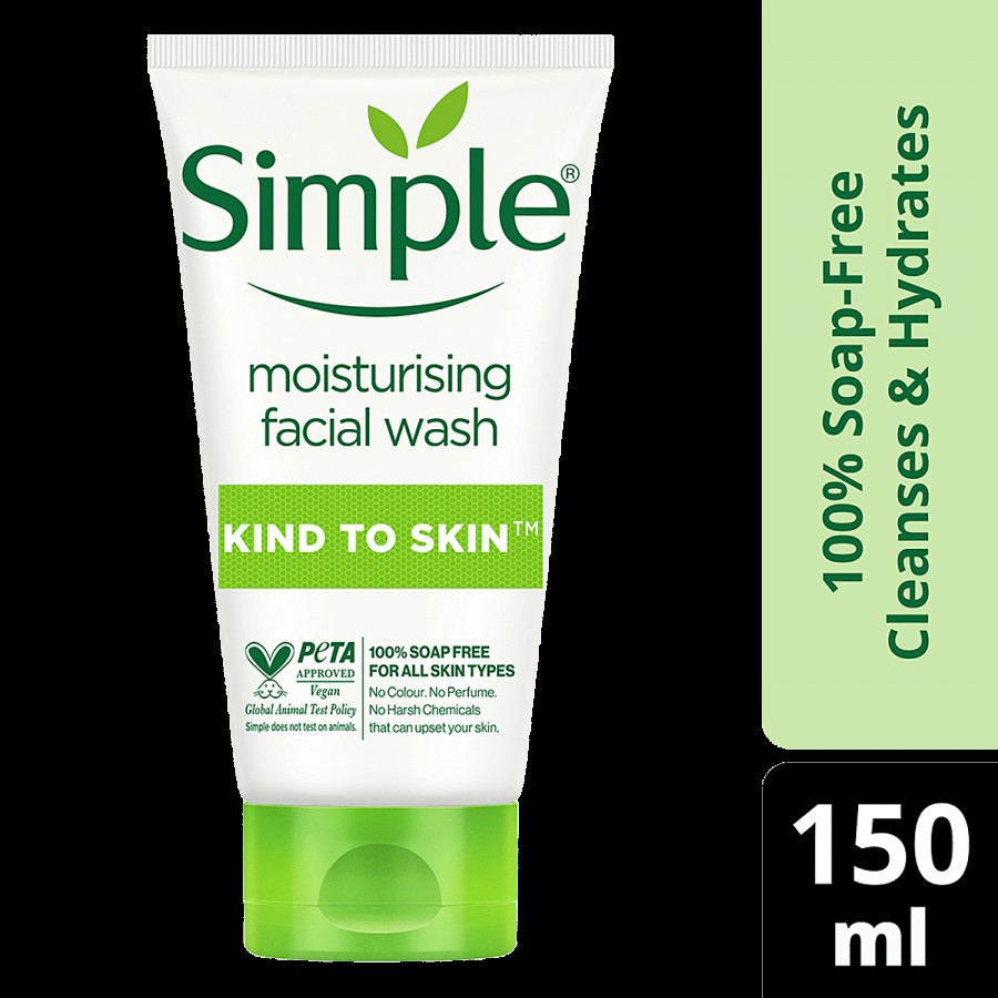 Simple Kind To Skin - Moisturising Facial Wash