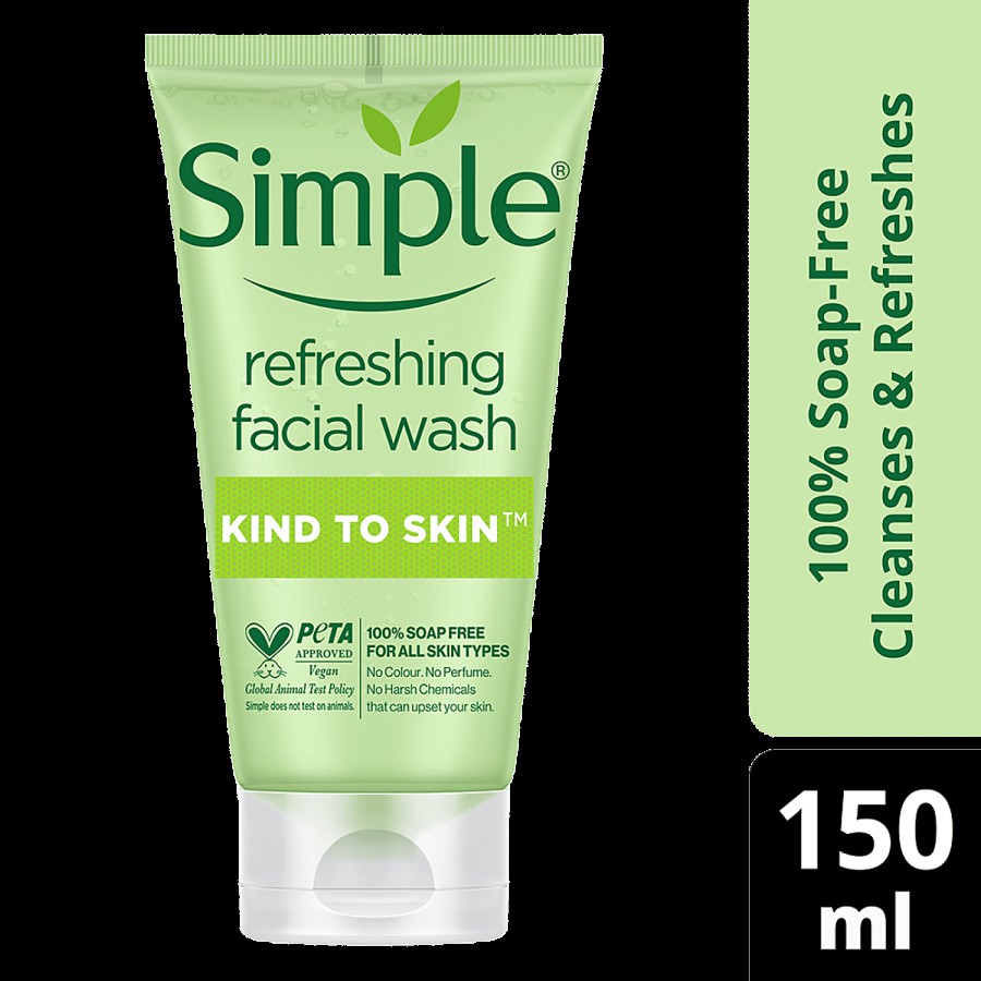 Simple Kind To Skin - Refreshing Facial Wash