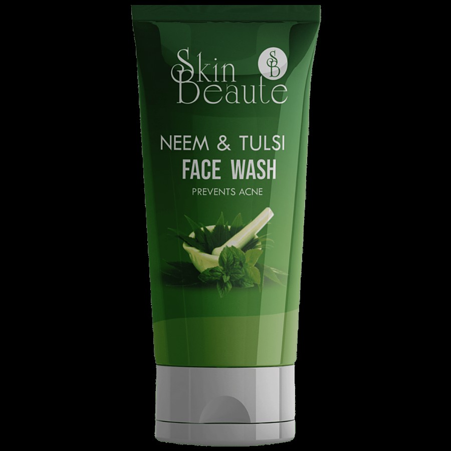 Skin Beaute Neem & Tulsi Face Wash - Prevents Acne