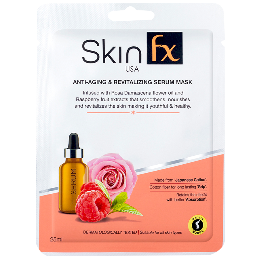 Skin Fx Anti-Aging & Revitalising Sheet Mask In Japanese Cotton