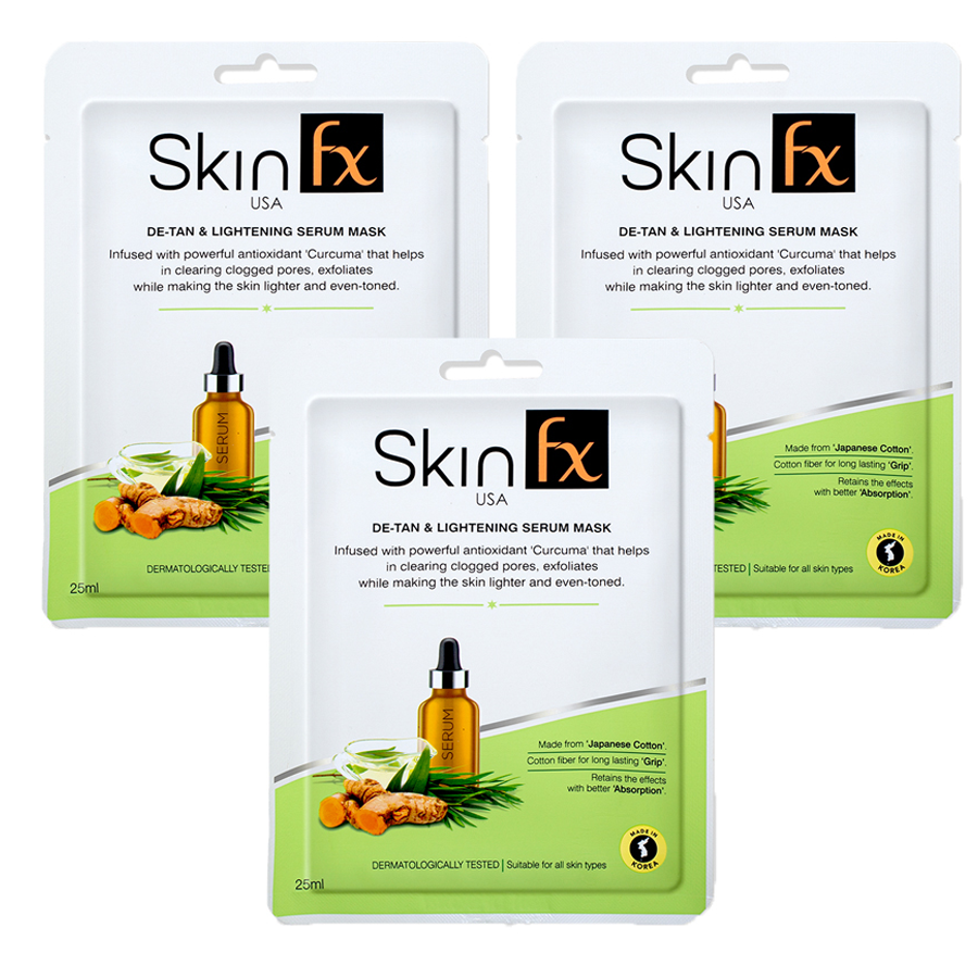 Skin Fx Detan & Lightening Sheet Mask