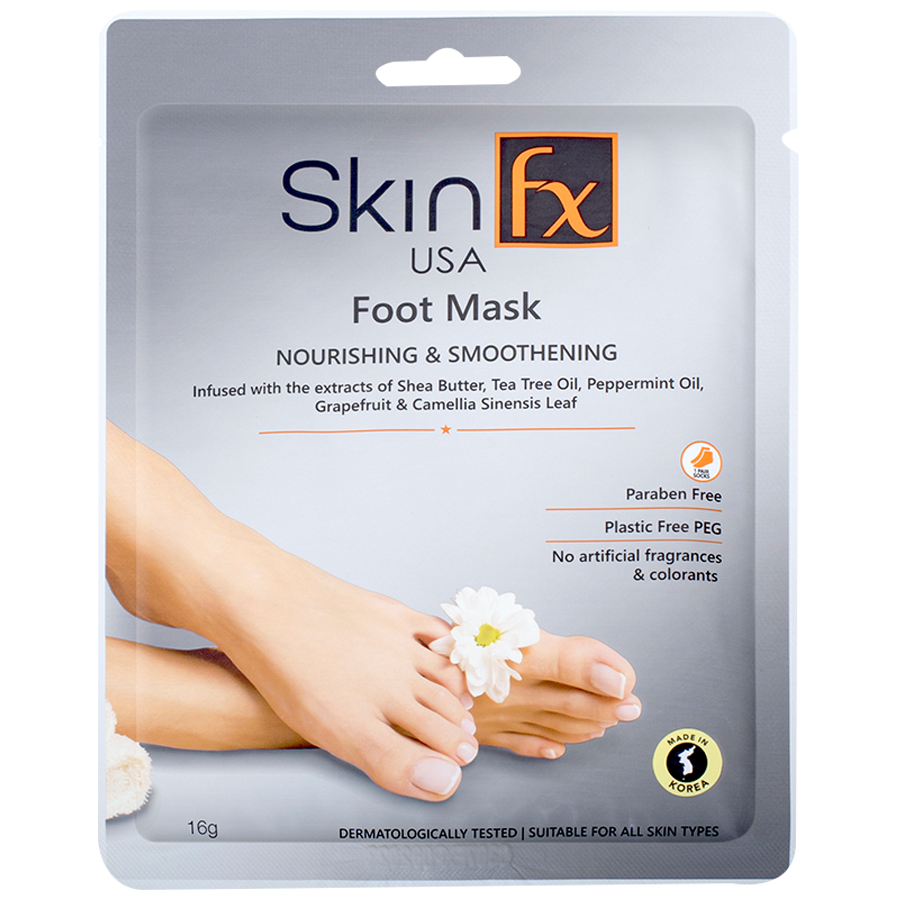 Skin Fx Instant Nourishing & Smoothening Foot Mask