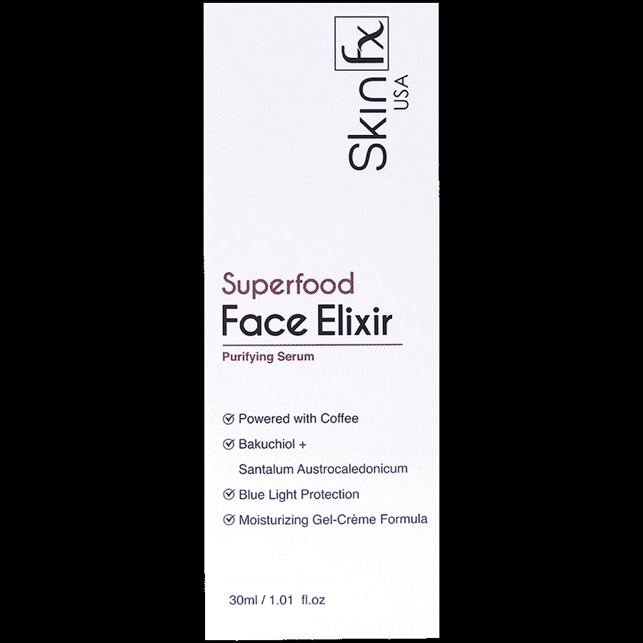 Skin Fx Superfood Face Elixir Purifying Serum