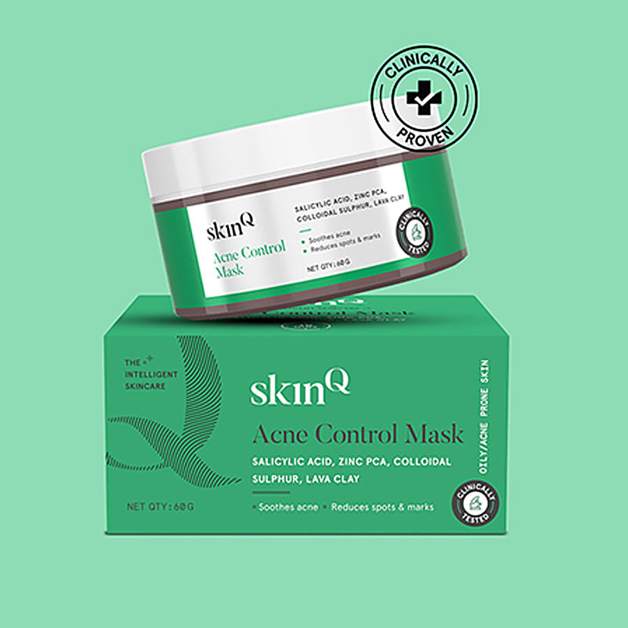 SkinQ Acne Control Mask - Soothes Skin