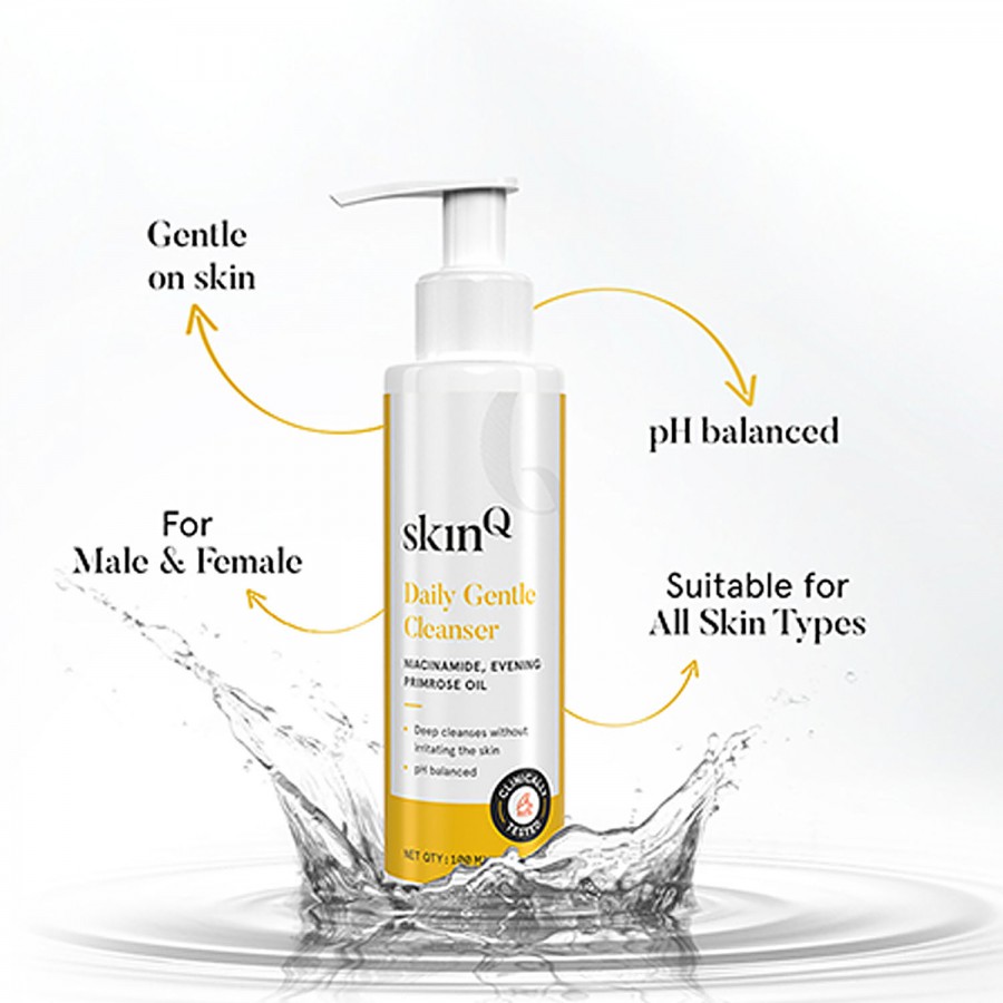 SkinQ Daily Gentle Cleanser - Maintains pH Balance