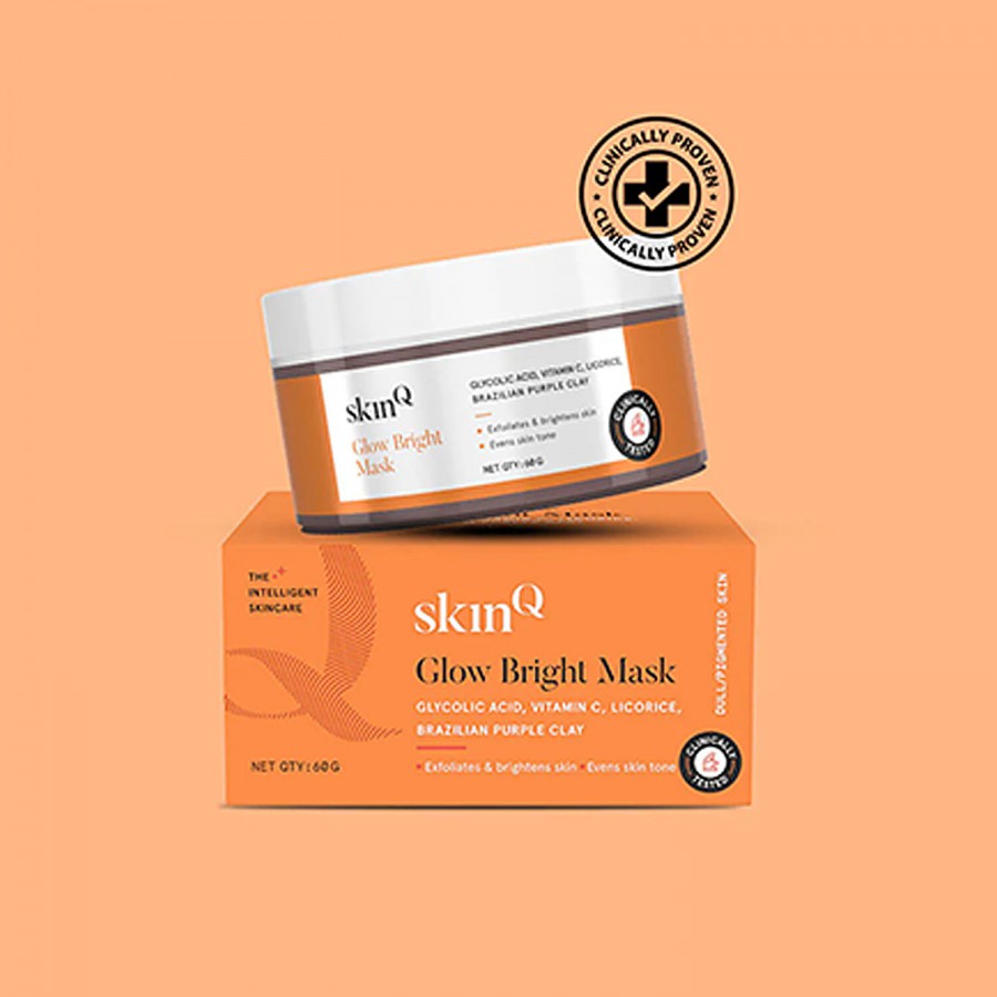 SkinQ Glow Bright Mask - Exfoliating