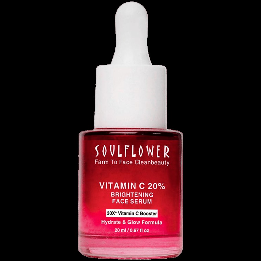 Soulflower 30X Vitamin C Face Serum For Radiant Glowing Skin