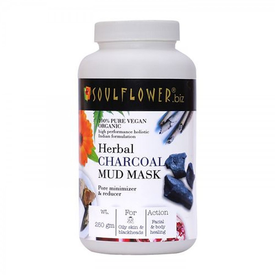 Soulflower Herbal Charcoal Mud Mask