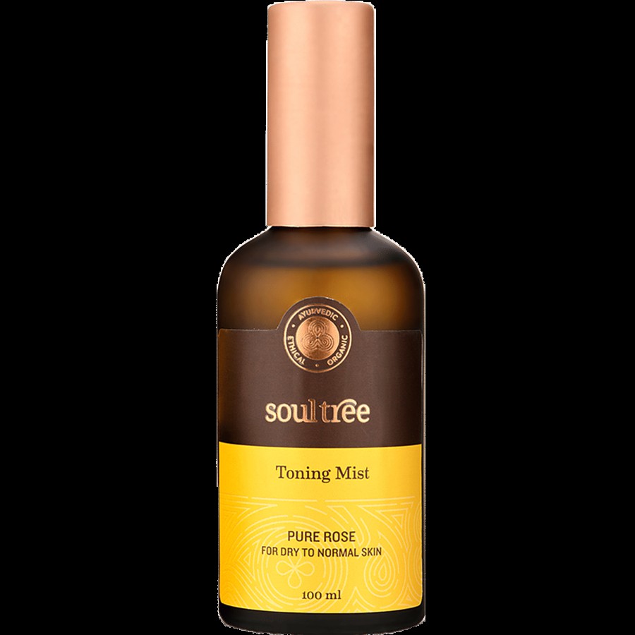 Soultree Ayurvedic Toning Mist - Pure Rose