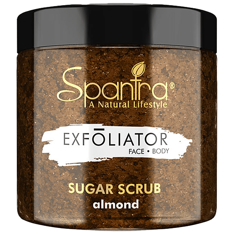 Spantra Almond Sugar Scrub -  4 in 1