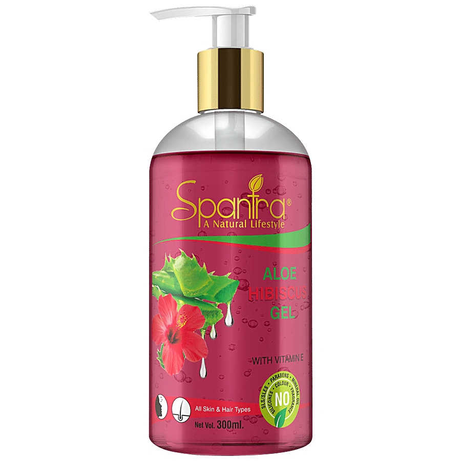 Spantra Aloe Hibiscus Multipurpose Gel - Vitamin C