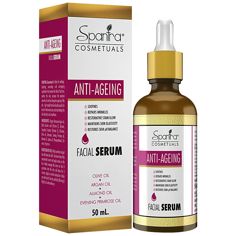 Spantra Anti-Ageing Facial Serum - Restores Skin Glow