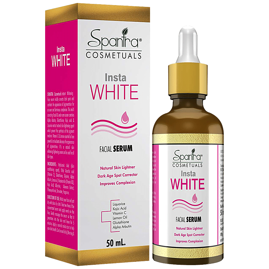 Spantra Insta White Facial Serum - Skin Lightening