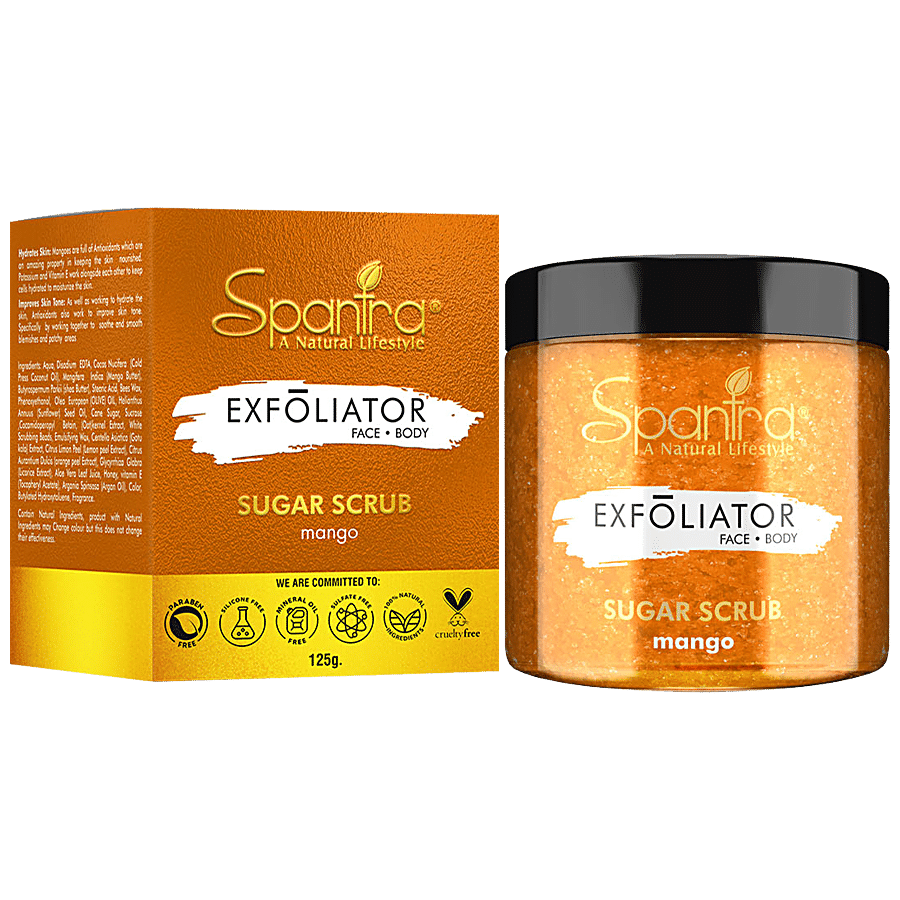 Spantra Mango Sugar Scrub - 4 in 1