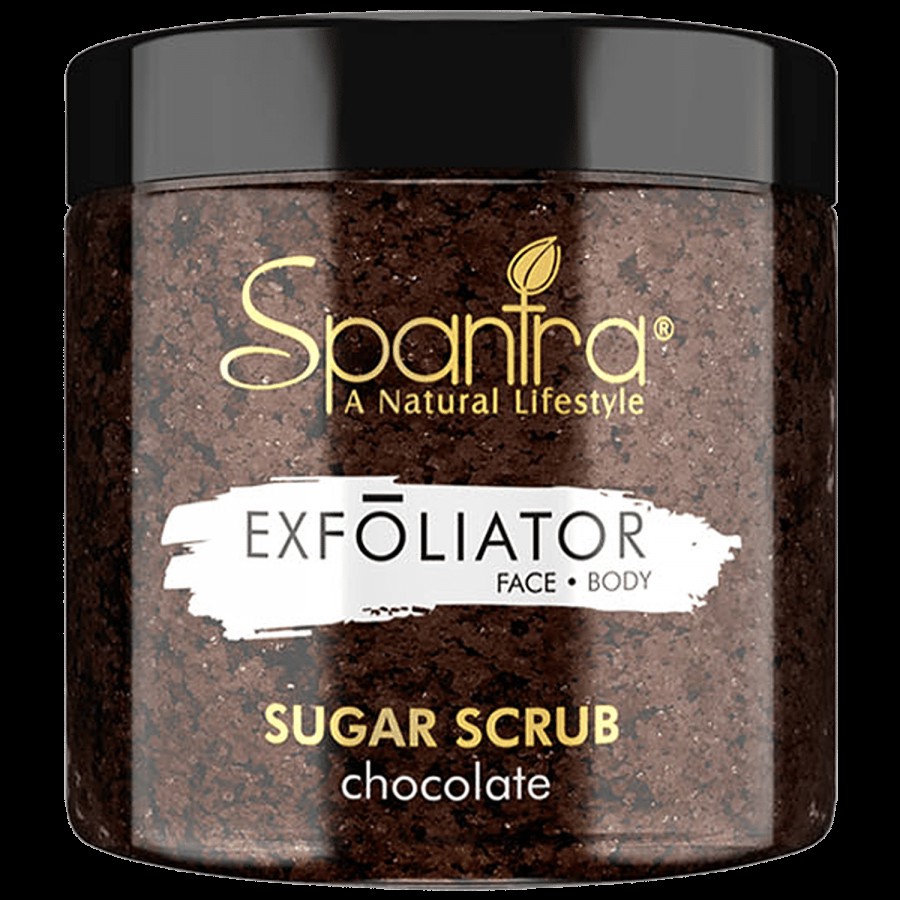 Spantra Chocolate Sugar Scrub -  4 in 1