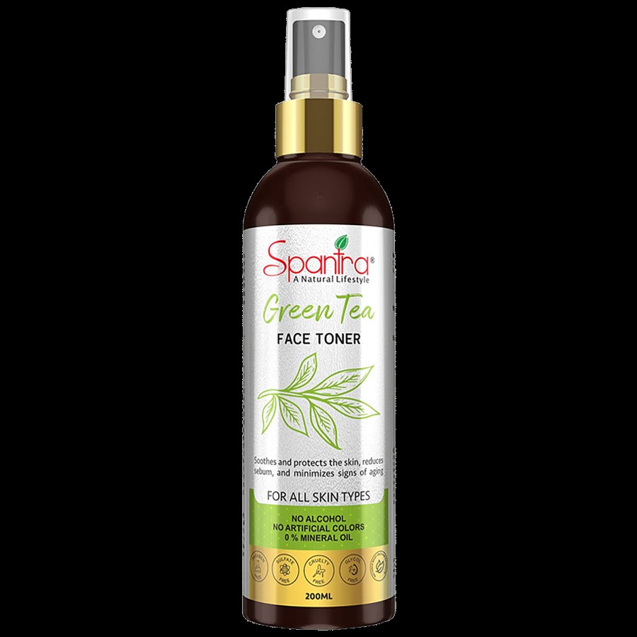 Spantra Face Toner - Green Tea