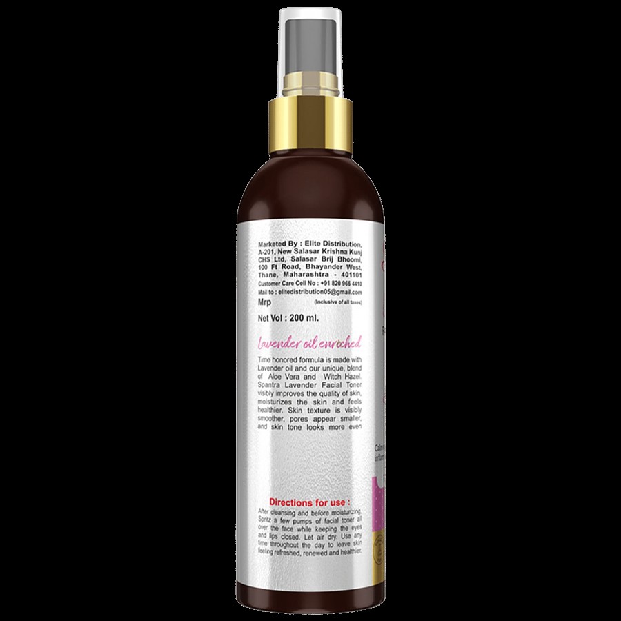 Spantra Face Toner - Lavender