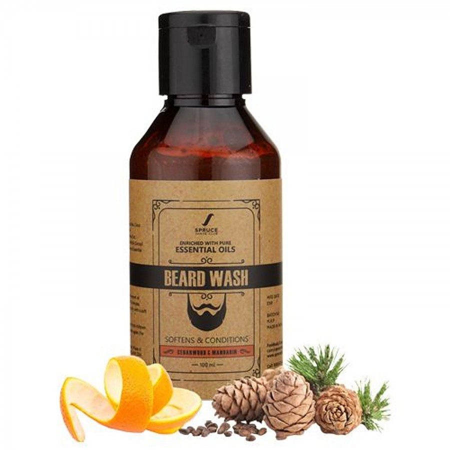 Spruce Shave Club Beard Wash - Cedarwood & Mandarin